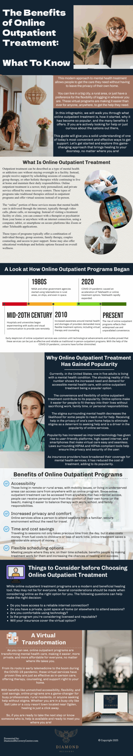 The Benefits of Online Outpatient Treatment: What To Know
